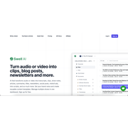 Swell AI – AI Content Repurposing for Audio & Video